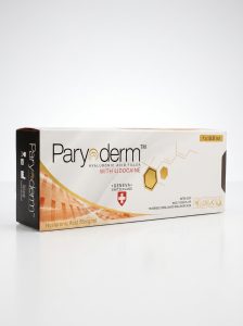 جعبه فیلر Paryoderm ساخت سوئیس برای فیلر لب