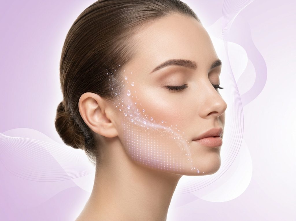 آبرسانی و جوانسازی پوست صورت با مزوژل در مطب دکتر پگاه زینعلی