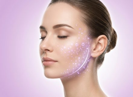 پوست شفاف و سالم پس از دوره درمان کربوکسی تراپی